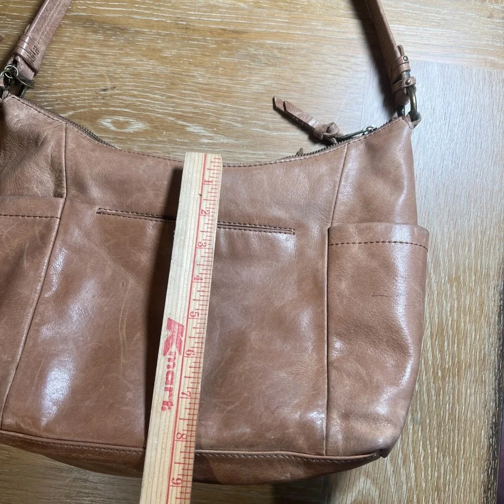 The Sake Gen Hobo Natural Block Bag‎ Purse Leather
